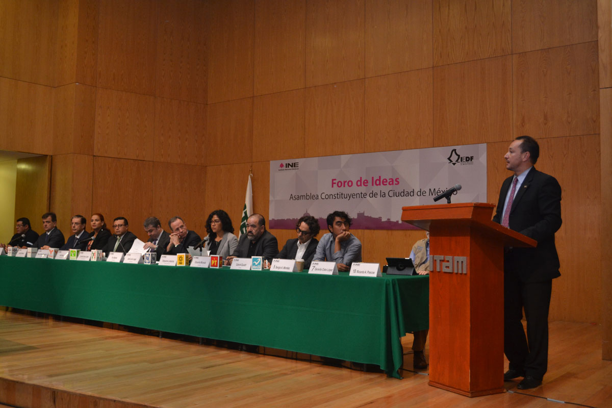 Foro de Ideas entre Candidatos a la Asamblea Constituyente en la Ciudad de México