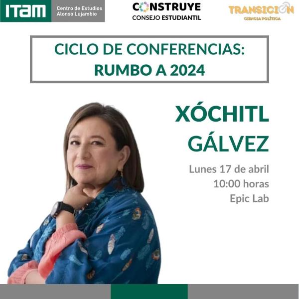 Ciclo de conferencias rumbo a 2024 Xóchitl Gálvez Eventos y Noticias